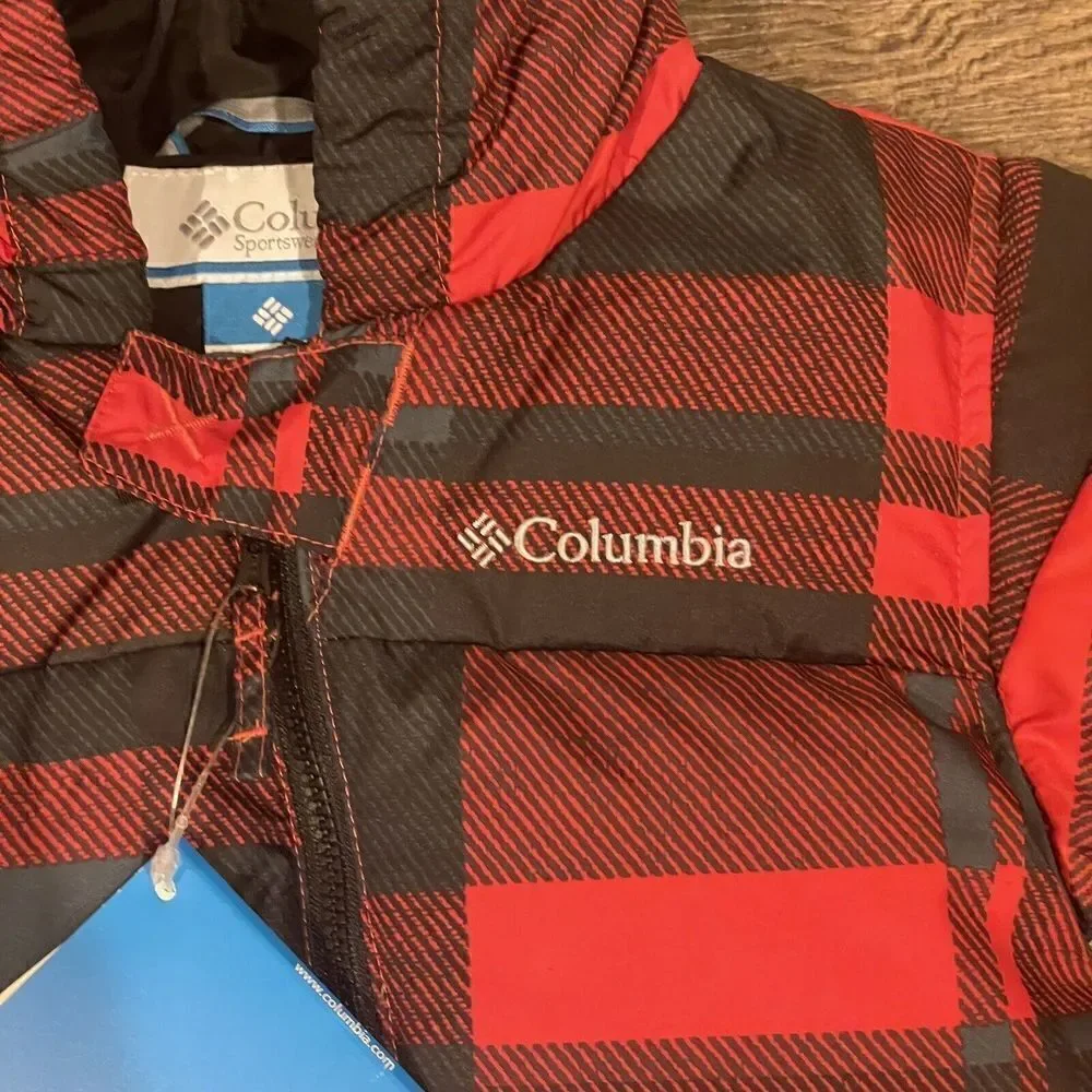 Columbia Baby Snuggly Bunny Bunting Down Hooded Snowsuit 6 Months New